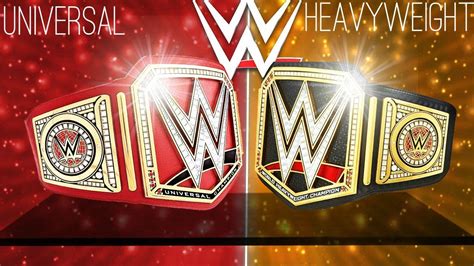 difference between wwe championship and universal championship|wwe universal championship winners.